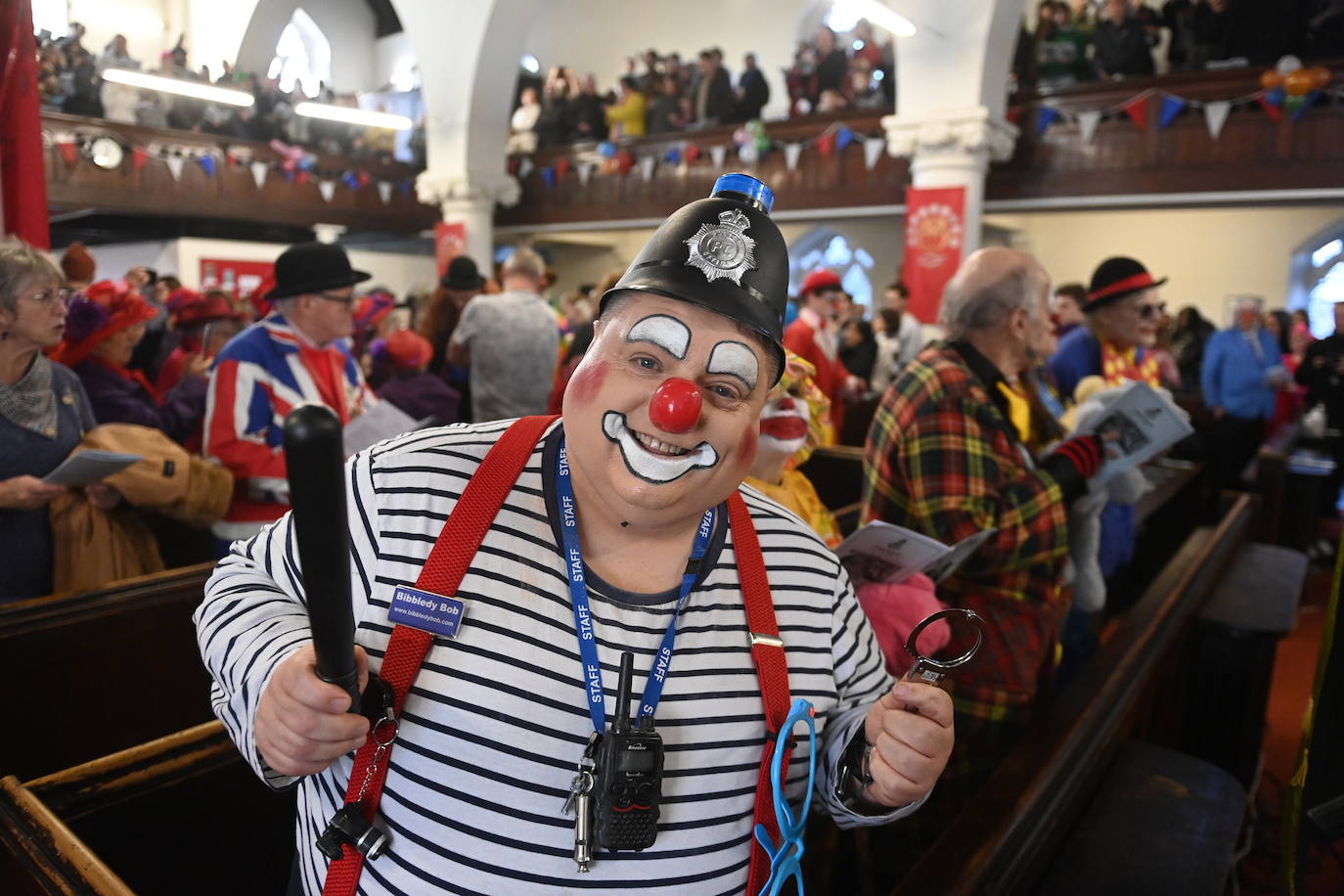 Fotos: Los payasos recuerdan a Joseph Grimaldi