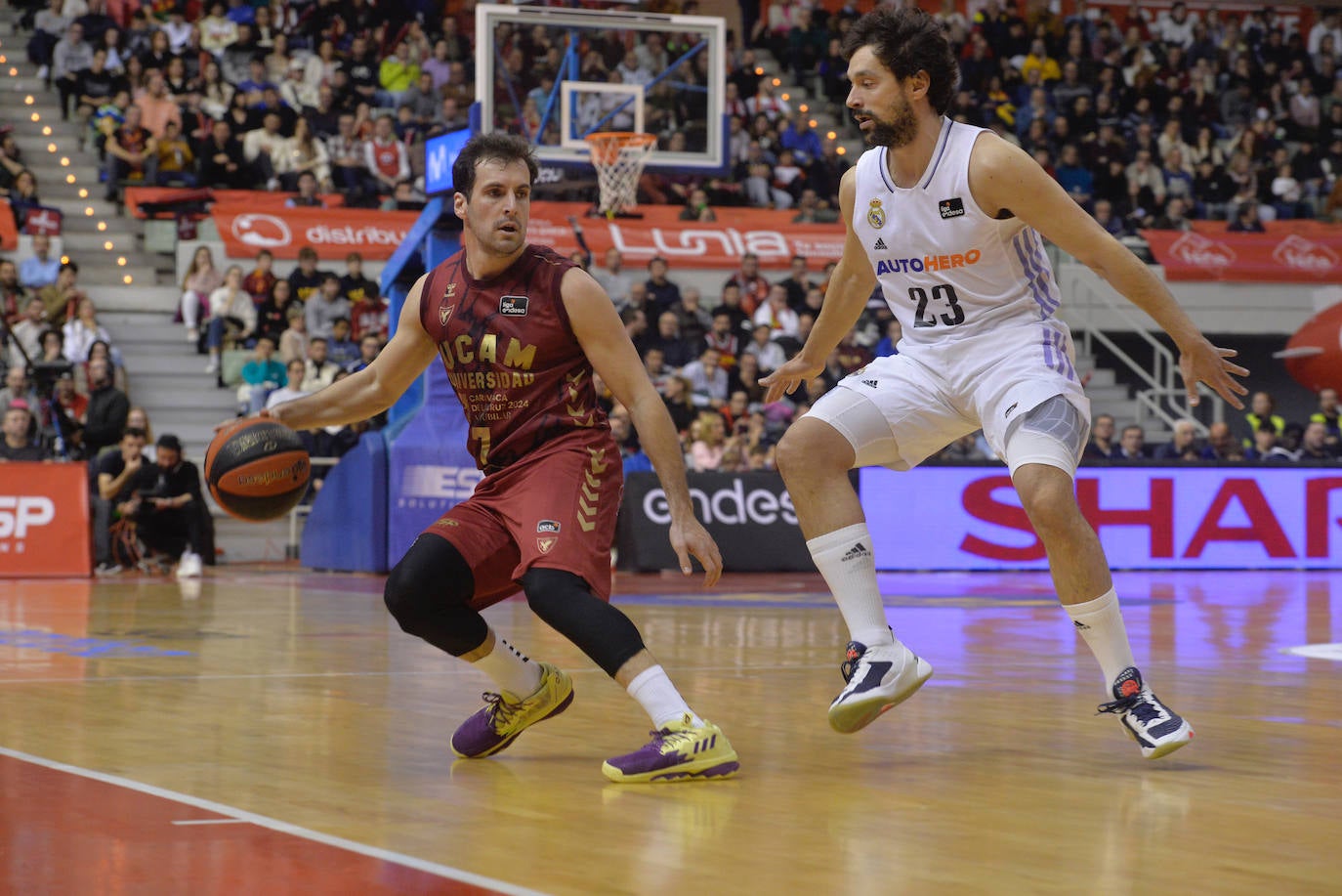 Fotos: La victoria del UCAM Murcia frente al Real Madrid, en imágenes