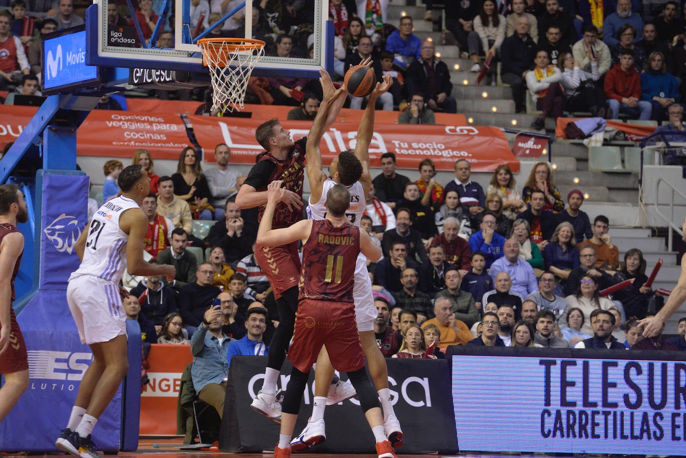 Fotos: La victoria del UCAM Murcia frente al Real Madrid, en imágenes