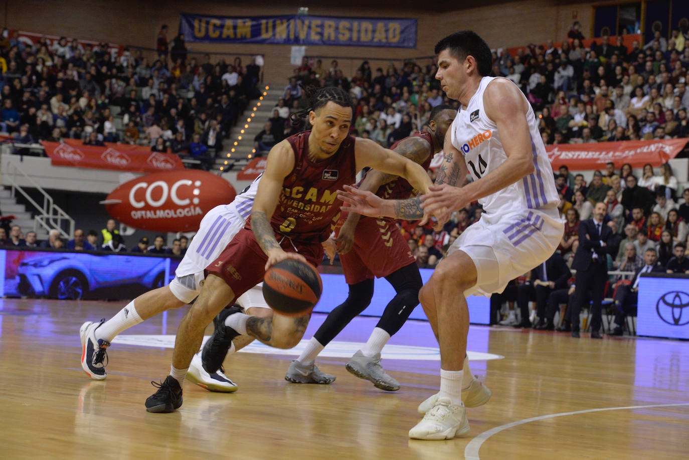 Fotos: La victoria del UCAM Murcia frente al Real Madrid, en imágenes
