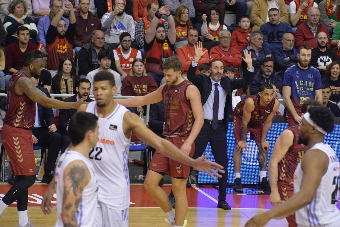Fotos: La victoria del UCAM Murcia frente al Real Madrid, en imágenes