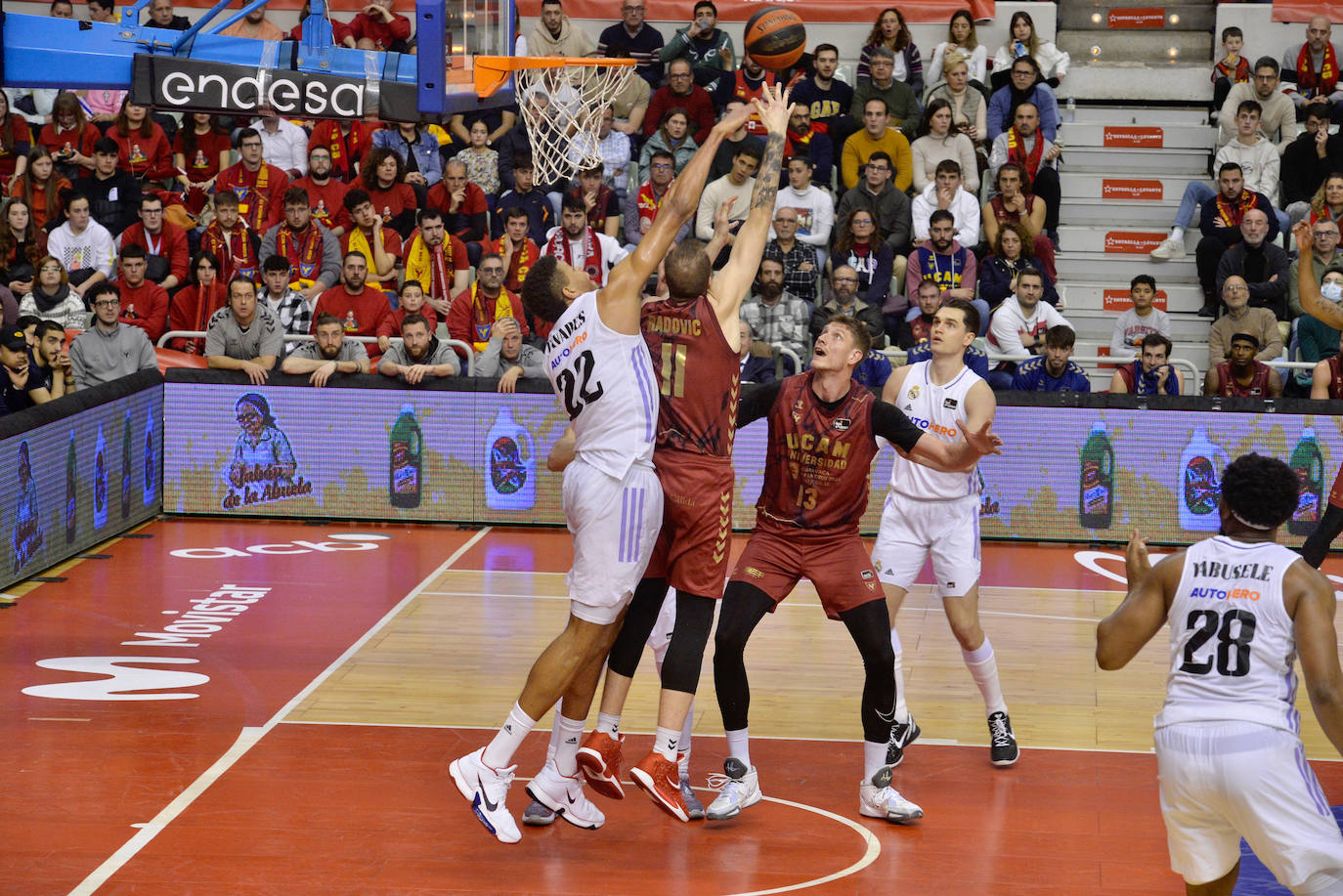 Fotos: La victoria del UCAM Murcia frente al Real Madrid, en imágenes