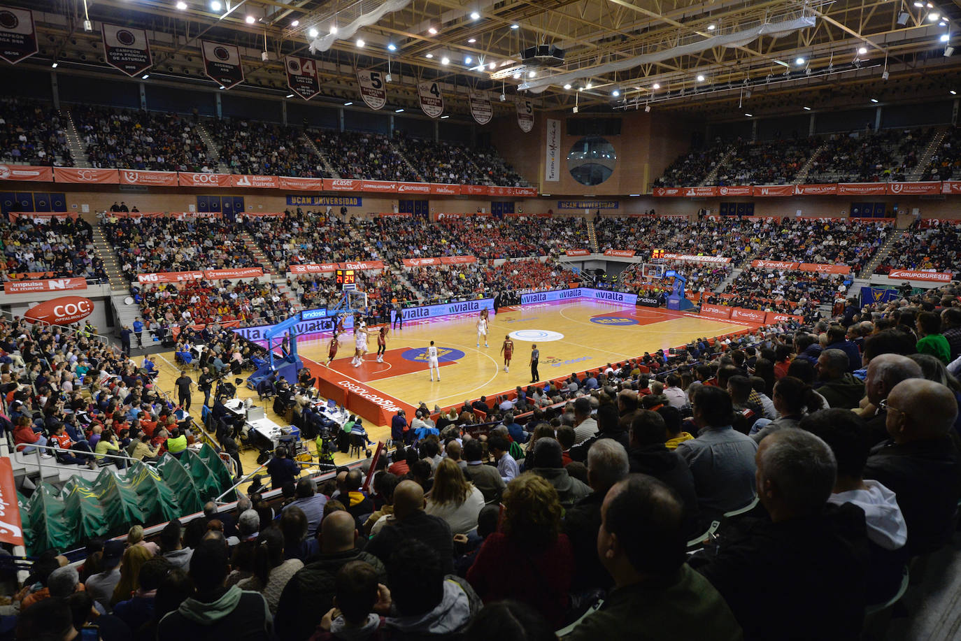 Fotos: La victoria del UCAM Murcia frente al Real Madrid, en imágenes