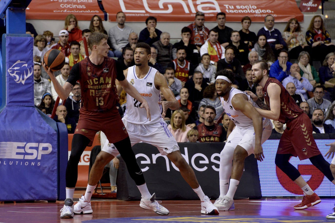 Fotos: La victoria del UCAM Murcia frente al Real Madrid, en imágenes