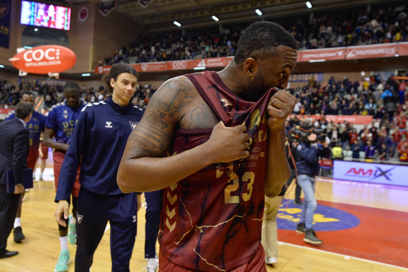 Fotos: La victoria del UCAM Murcia frente al Real Madrid, en imágenes
