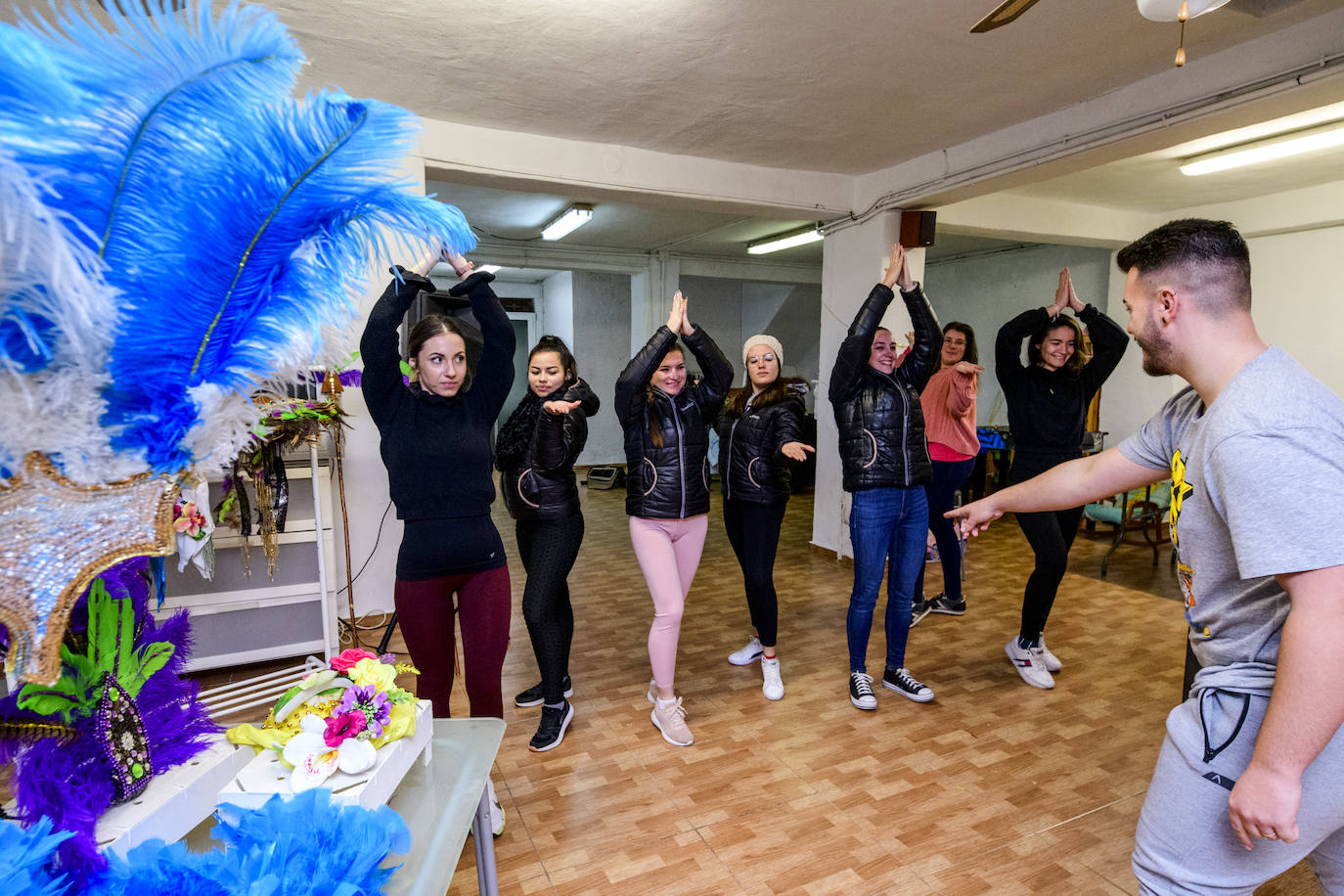 Fotos: Ensayos para el Carnaval de Cabezo de Torres