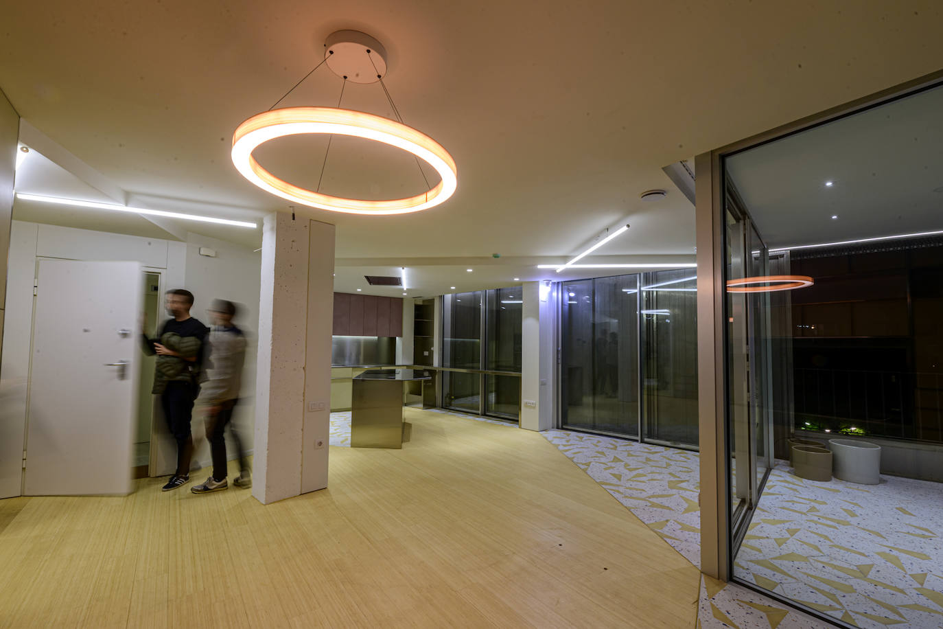 Interior de uno de los apartamentos del edificio Baltasar de Murcia.