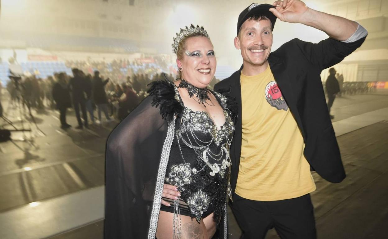 Grison, durante un momento de la gala. 