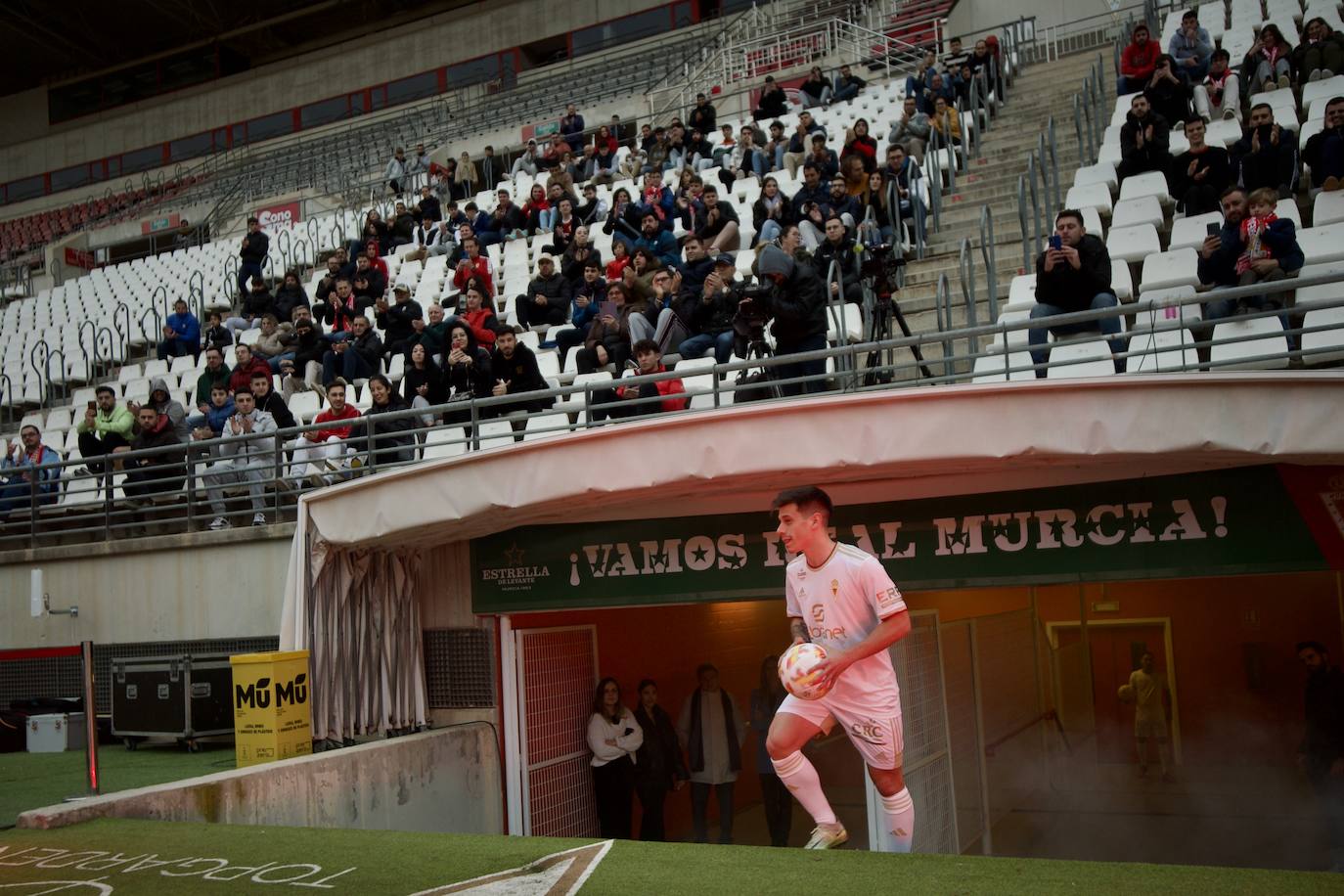 Fotos: Dani Romera, Alfon y Toril, nuevos jugadores del Real Murcia