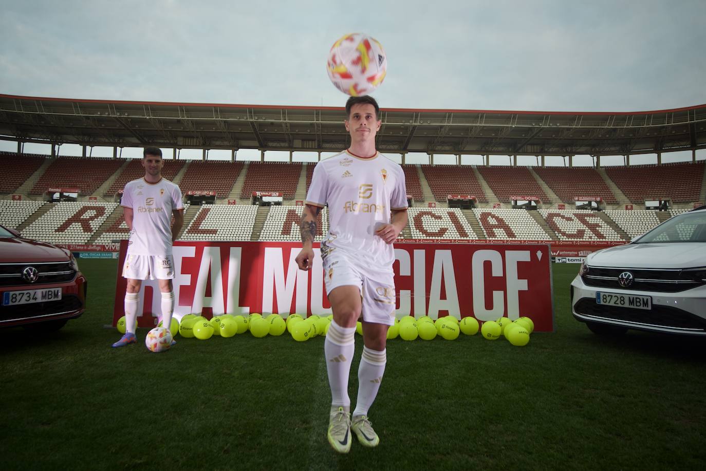 Fotos: Dani Romera, Alfon y Toril, nuevos jugadores del Real Murcia