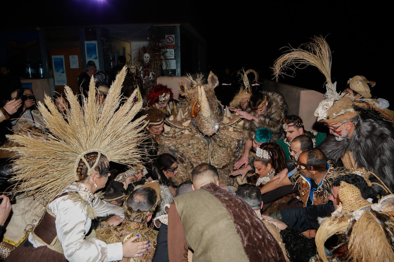 Fotos: Suelta de la Mussona en el Carnaval de Águilas