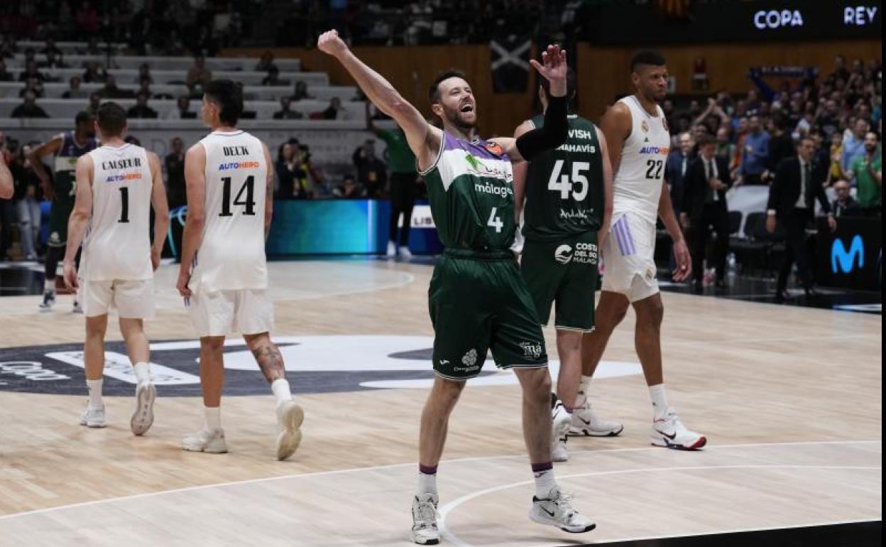 El matagigantes Unicaja también puede con el Madrid