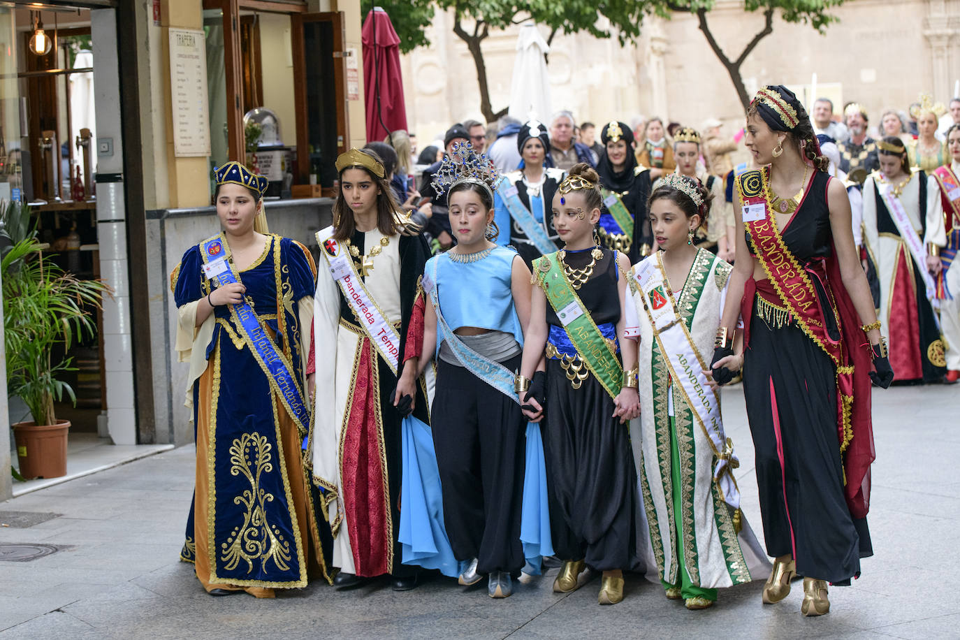 Fotos: La elección de las abanderadas culmina el Medio Año Festero de Moros y Cristianos de Murcia