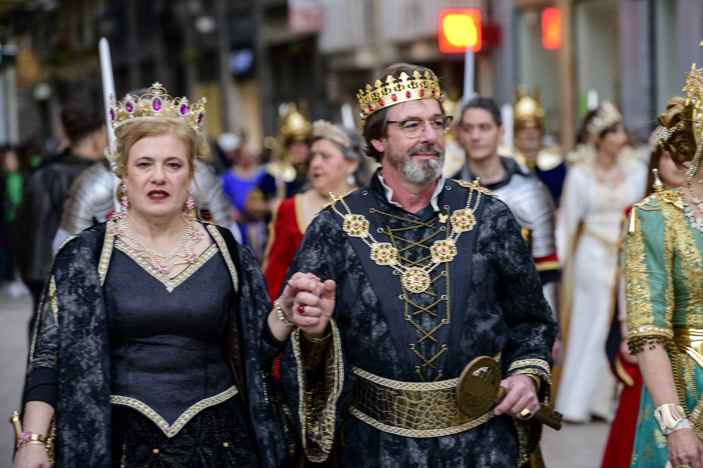 Fotos: La elección de las abanderadas culmina el Medio Año Festero de Moros y Cristianos de Murcia