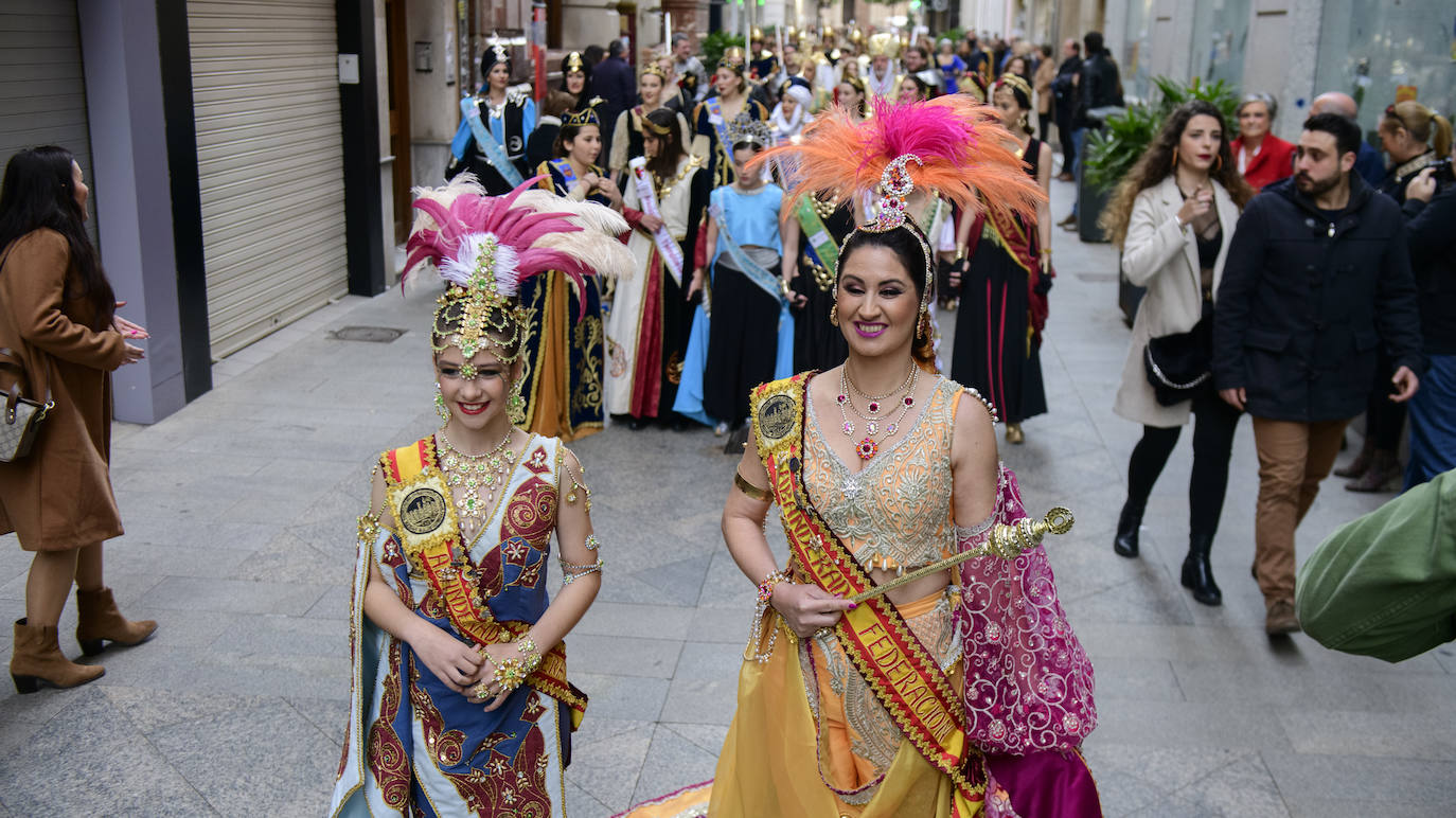 Fotos: La elección de las abanderadas culmina el Medio Año Festero de Moros y Cristianos de Murcia