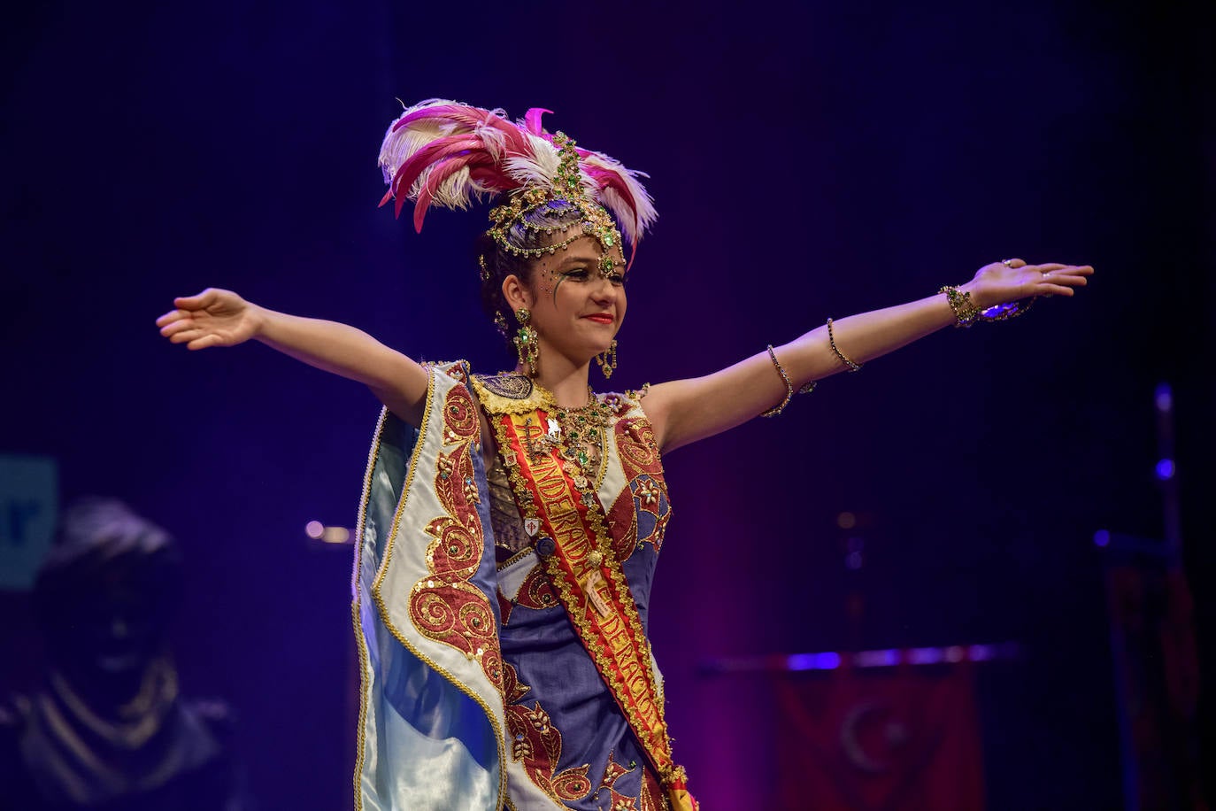 Fotos: La elección de las abanderadas culmina el Medio Año Festero de Moros y Cristianos de Murcia