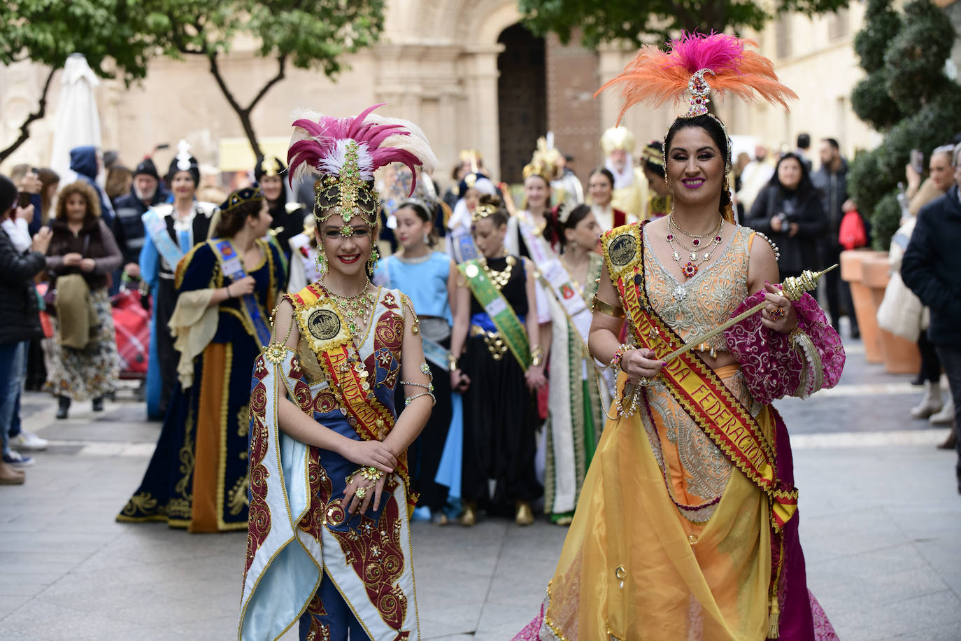 Fotos: La elección de las abanderadas culmina el Medio Año Festero de Moros y Cristianos de Murcia