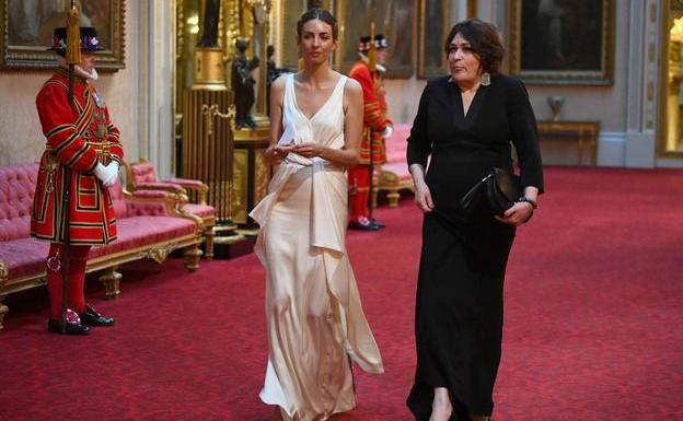 Rose Hanbury (left).  in an official act of British royalty.
