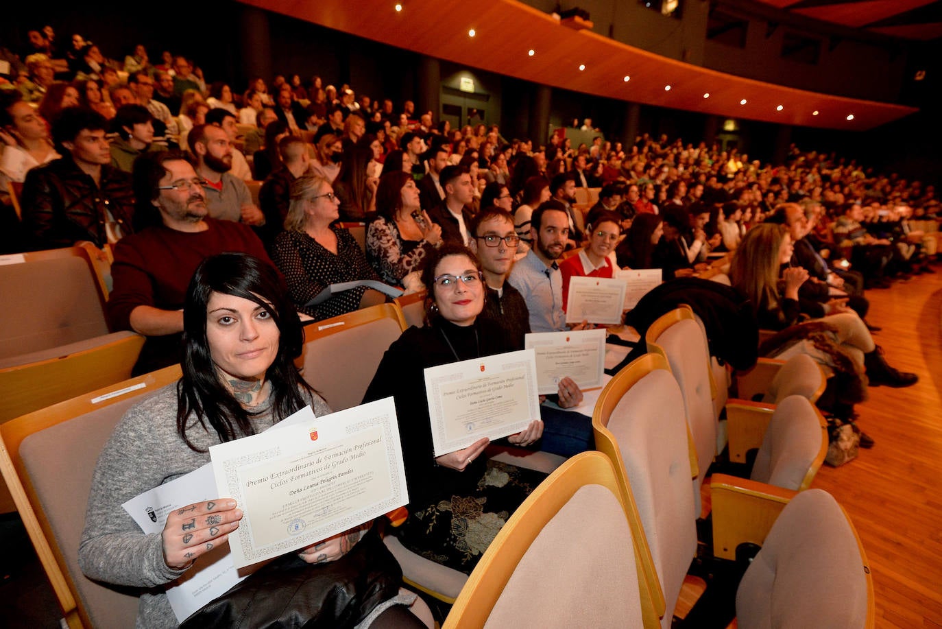 Fotos: Premios extraordinarios de ESO, FP, Bachillerato y ESO para Personas Adultas