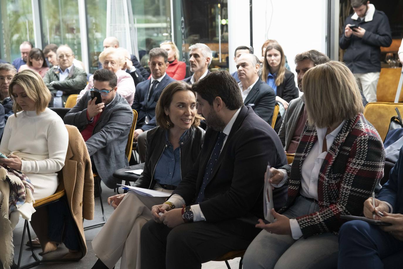 Fotos: El acto del PP &#039;Economía Familiar y Vivienda&#039; celebrado en Cartagena, en imágenes