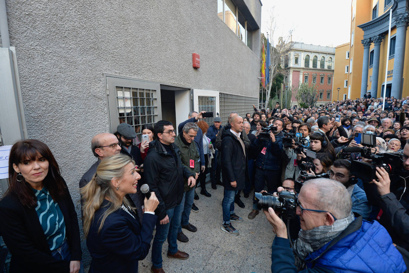 Fotos: Yolanda Díaz presenta Sumar en Murcia