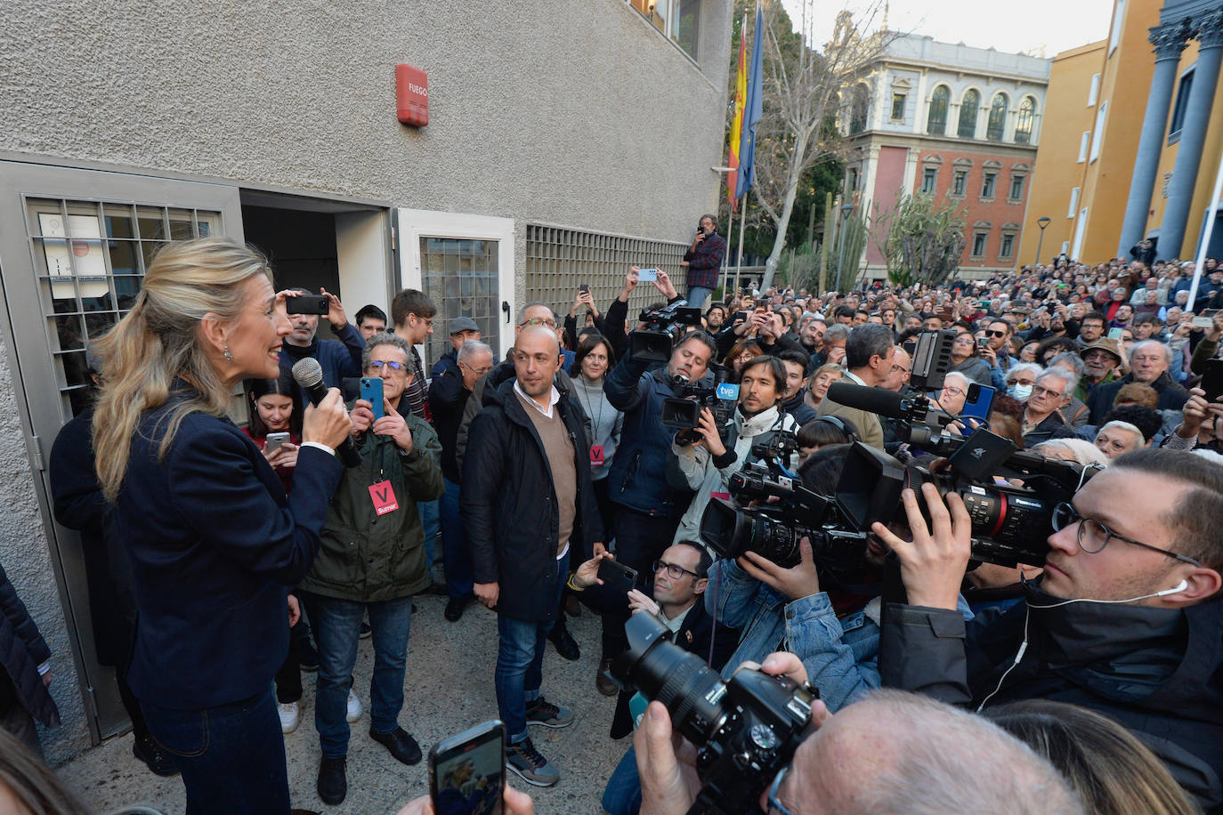 Fotos: Yolanda Díaz presenta Sumar en Murcia