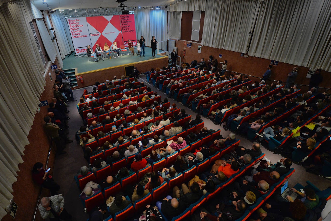 Fotos: Yolanda Díaz presenta Sumar en Murcia