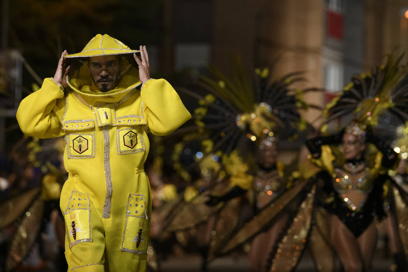 Fotos: El desfile de las comparsas foráneas en el Carnaval de Cabezo de Torres, en imágenes