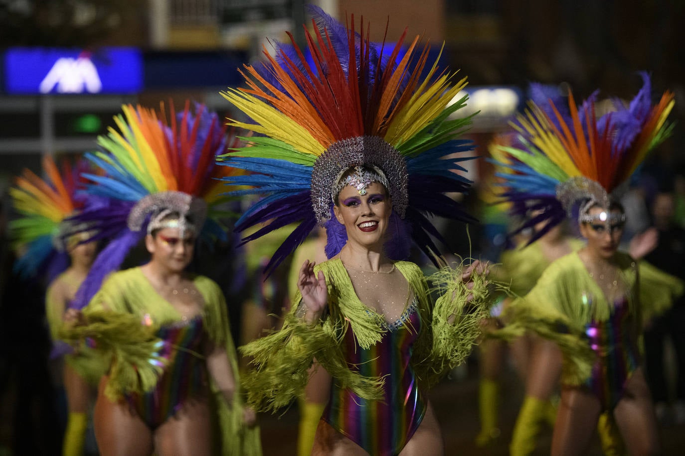 Fotos: El desfile de las comparsas foráneas en el Carnaval de Cabezo de Torres, en imágenes