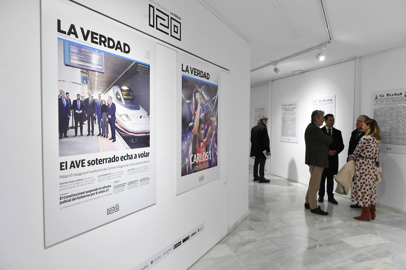 Fotos: &#039;Expo 120 años&#039; de LA VERDAD en la UMU