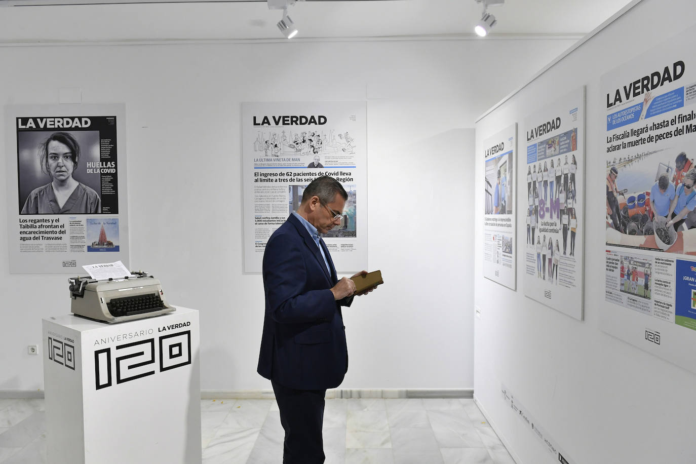 Fotos: &#039;Expo 120 años&#039; de LA VERDAD en la UMU