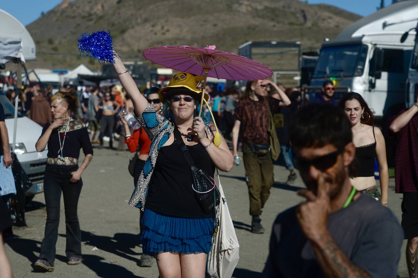 La &#039;rave&#039; de Fuente Álamo, en imágenes