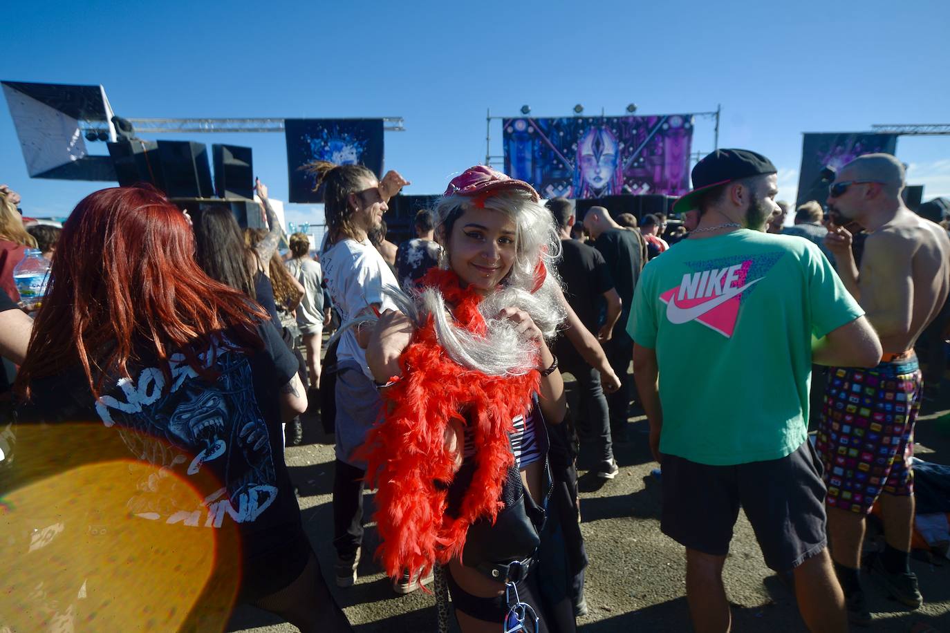 La &#039;rave&#039; de Fuente Álamo, en imágenes