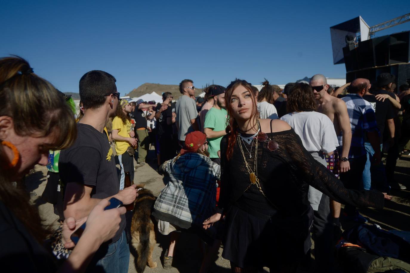 La &#039;rave&#039; de Fuente Álamo, en imágenes