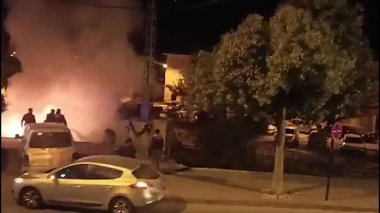 Incendian el belén del barrio de San José Obrero de Cieza
