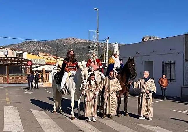Llegada de los Reyes Magos a Aledo.