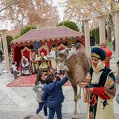 Los pajes de los Magos de Oriente establecen el Campamento Real en Lorca