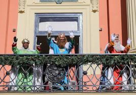 Recibimiento de los Reyes Magos en Murcia, en imágenes