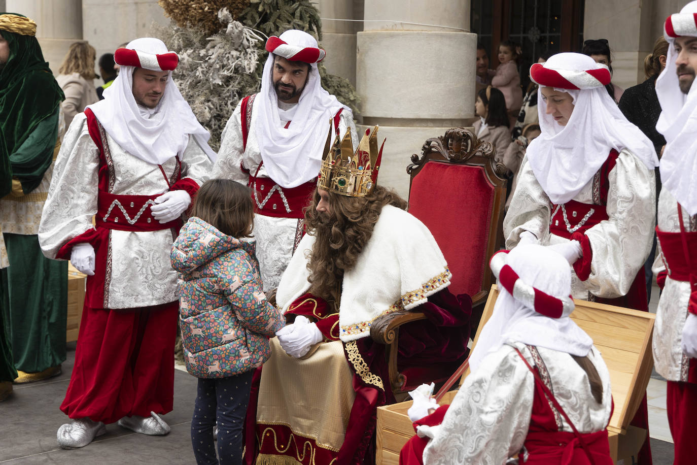 Desembarco de los Reyes Magos en Cartagena, en imágenes