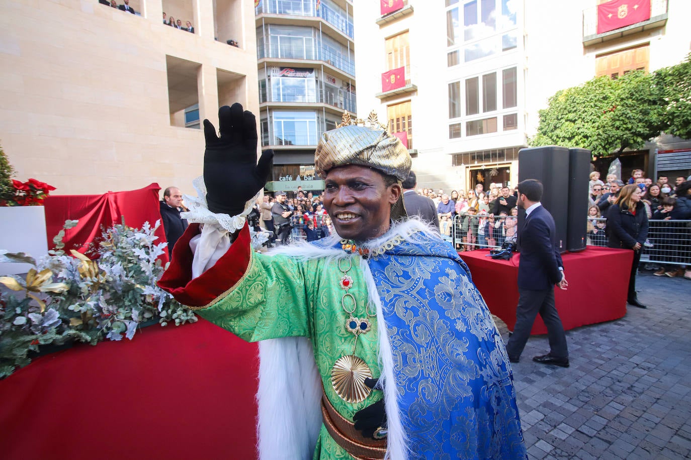 Recibimiento de los Reyes Magos en Murcia, en imágenes