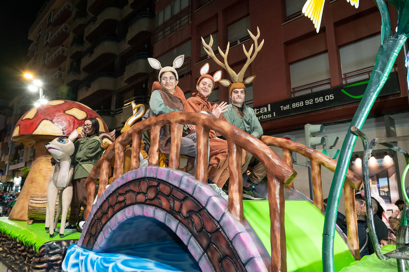 La cabalgata de los Reyes Magos de Lorca, en imágenes