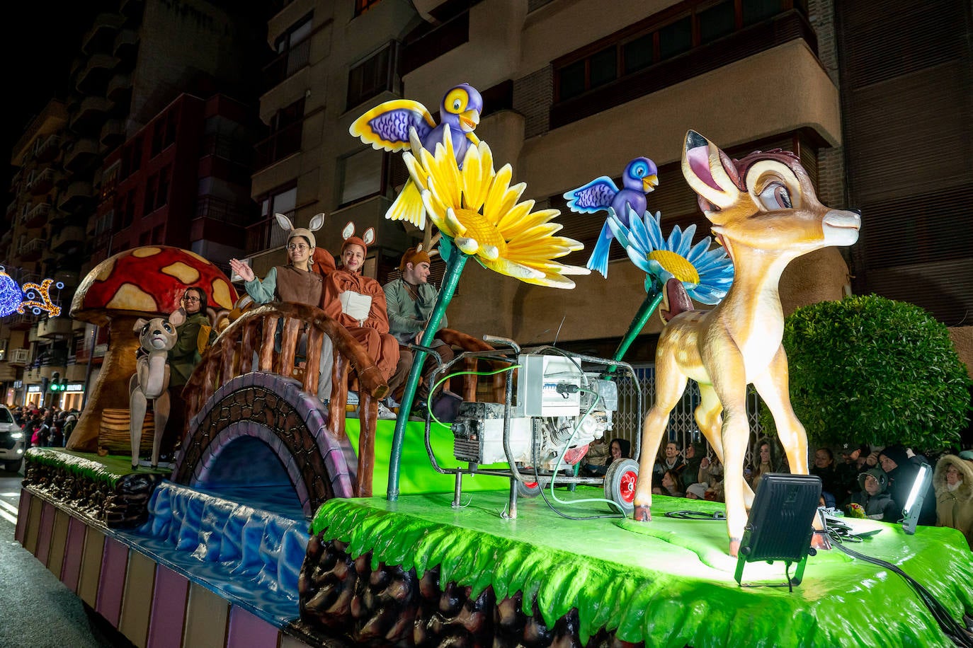La cabalgata de los Reyes Magos de Lorca, en imágenes