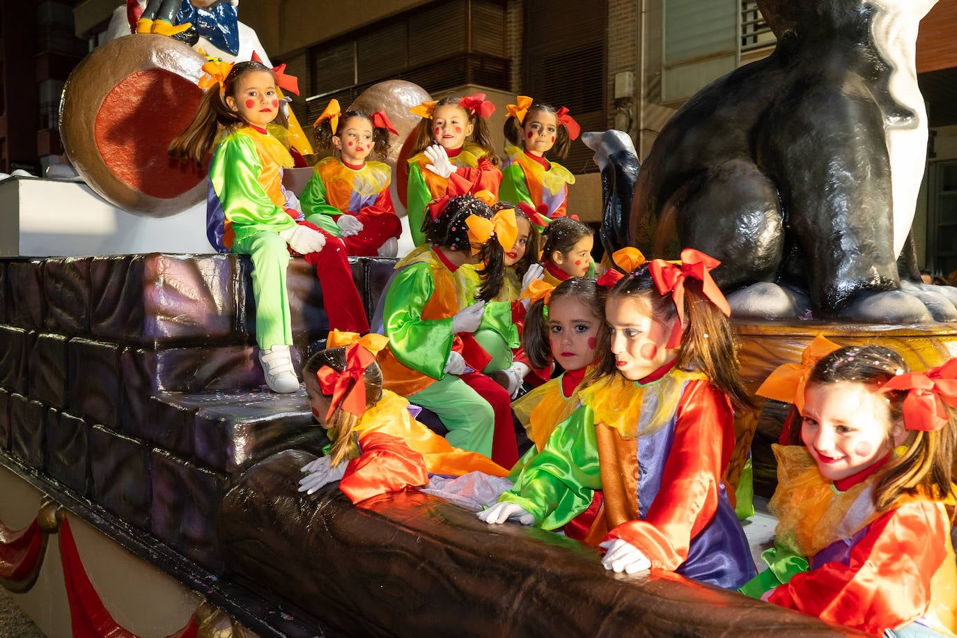 La cabalgata de los Reyes Magos de Lorca, en imágenes
