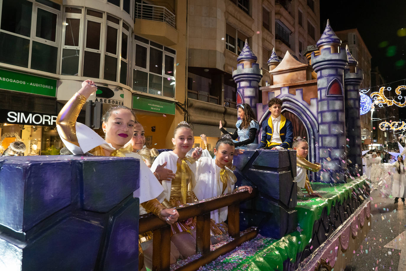 La cabalgata de los Reyes Magos de Lorca, en imágenes