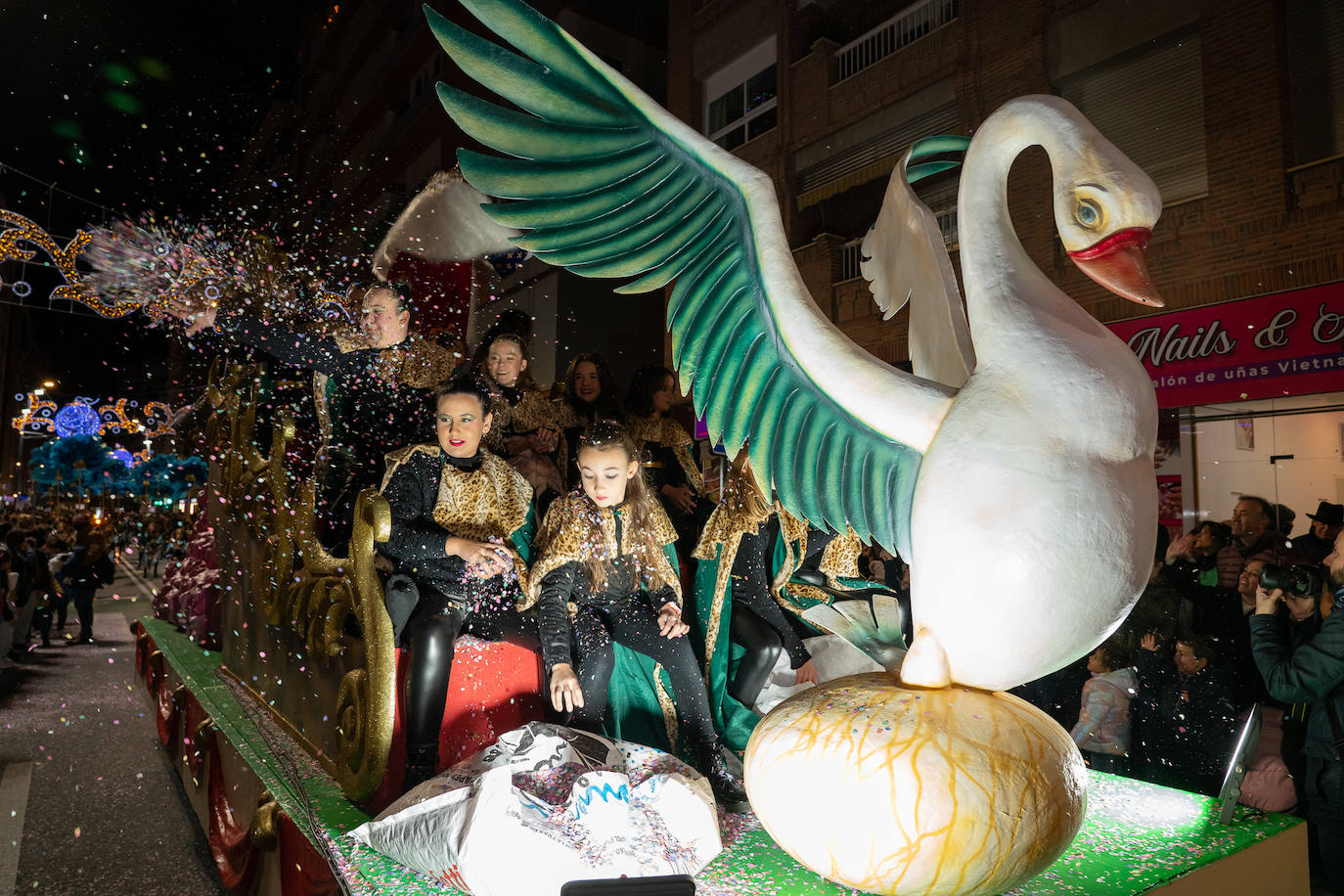 La cabalgata de los Reyes Magos de Lorca, en imágenes