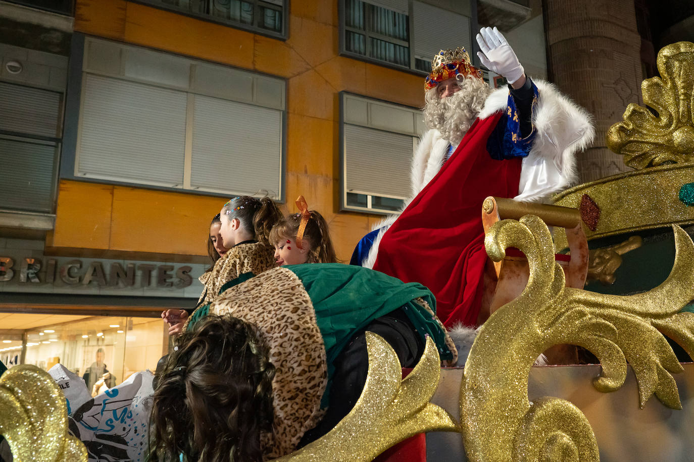 La cabalgata de los Reyes Magos de Lorca, en imágenes
