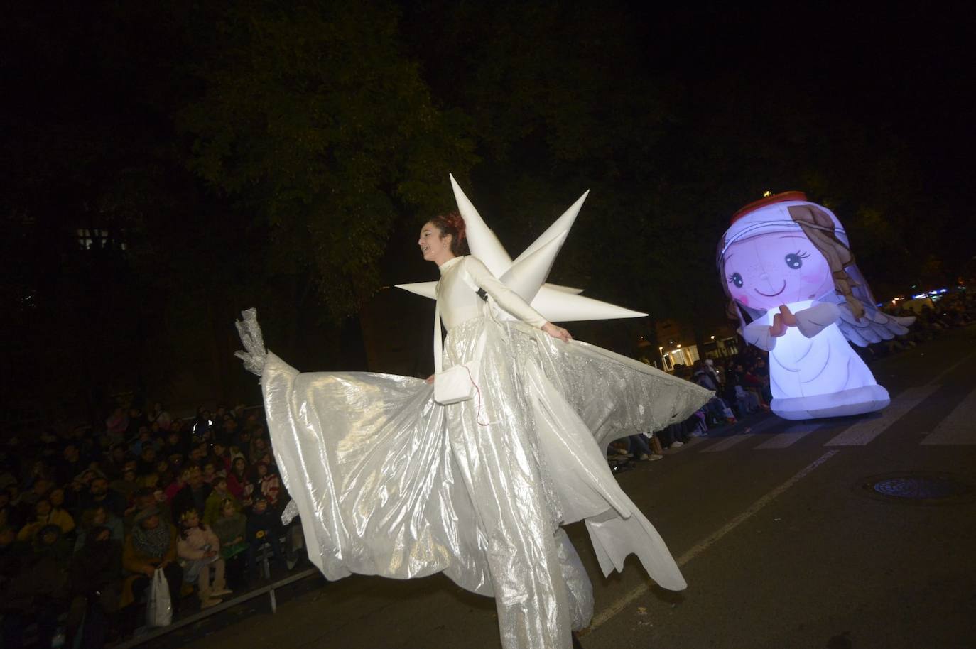 La cabalgata de los Reyes Magos de Murcia, en imágenes