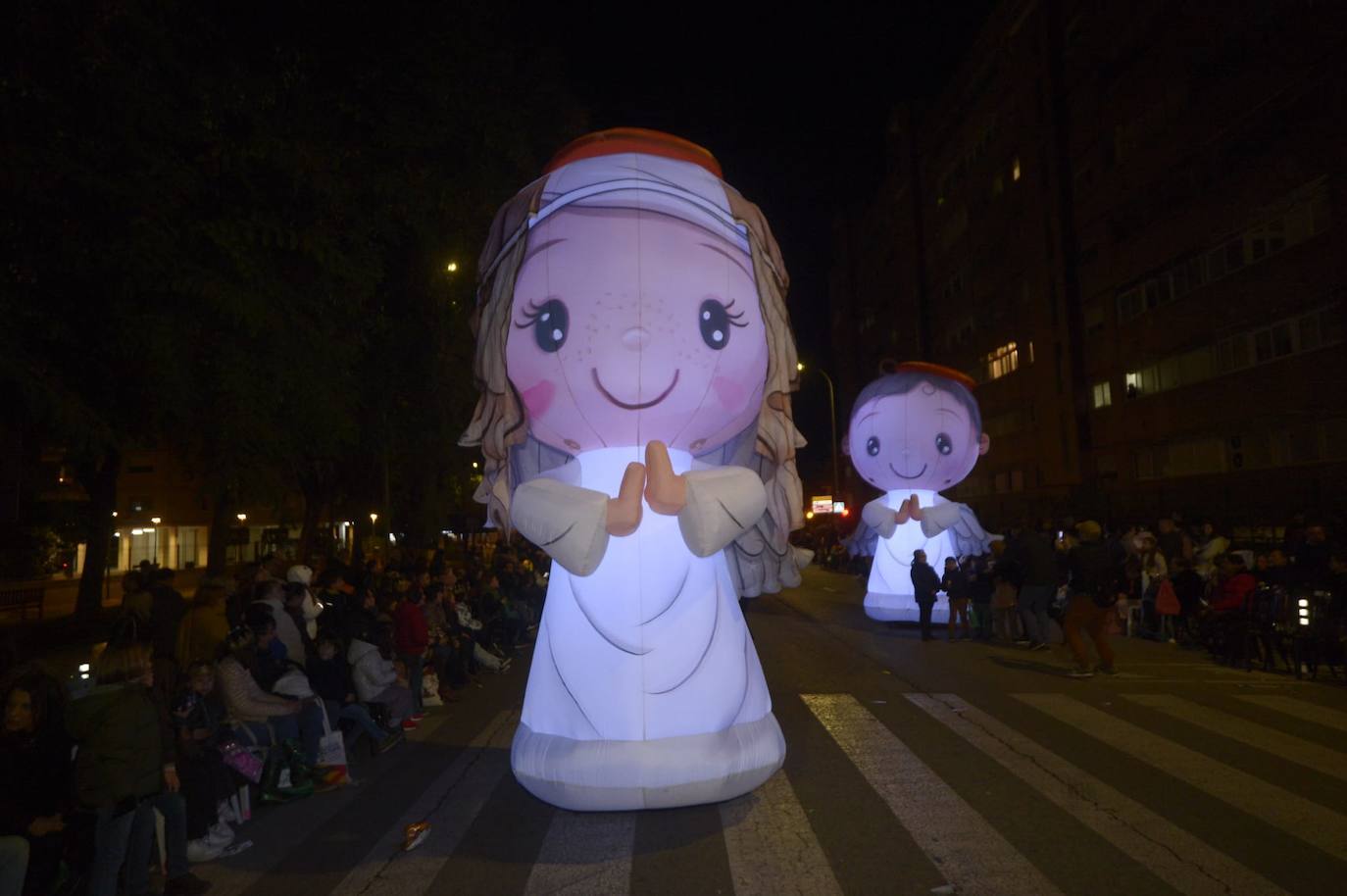 La cabalgata de los Reyes Magos de Murcia, en imágenes
