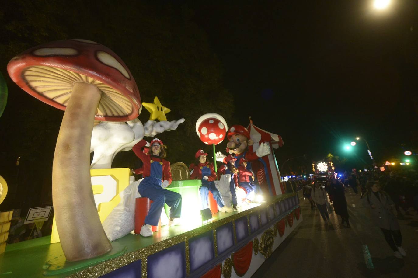 La cabalgata de los Reyes Magos de Murcia, en imágenes