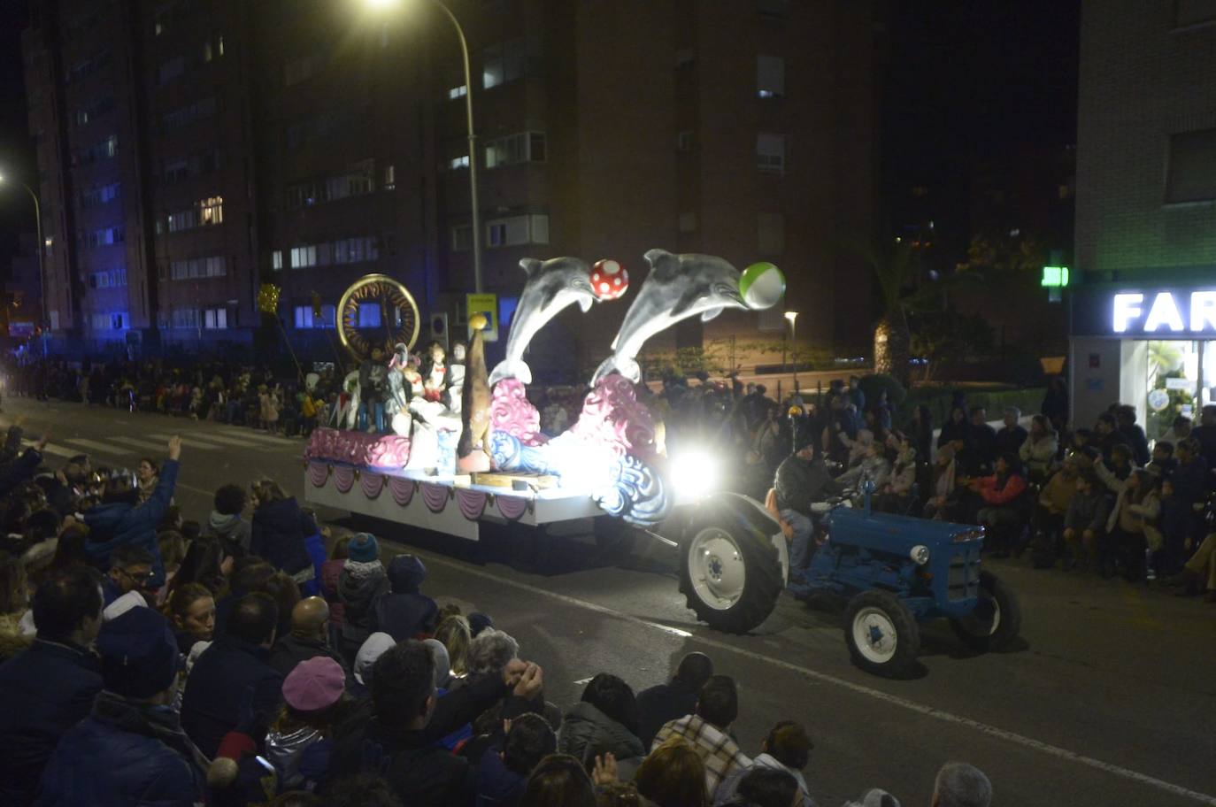 La cabalgata de los Reyes Magos de Murcia, en imágenes